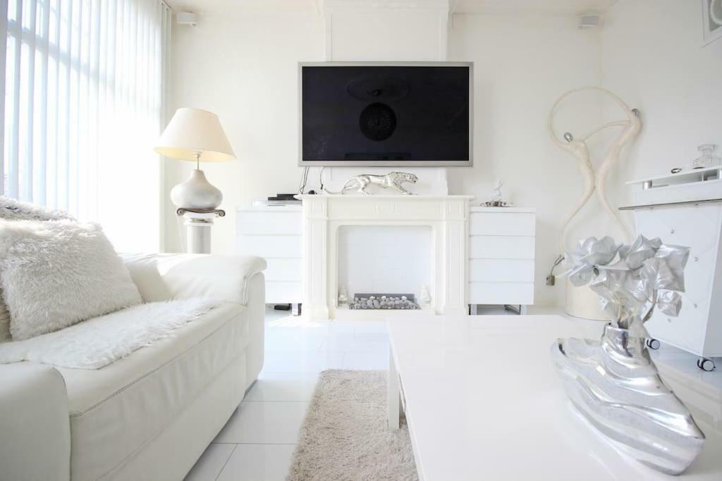 White Luxury Penthouse In City Centre Amsterdam Exterior foto